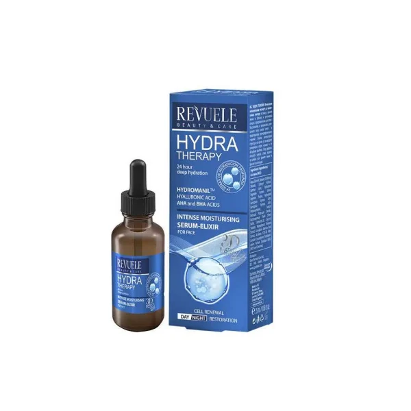 Revuele Hydra Therapy Intense Moisturising Face Serum Elixir 25ml