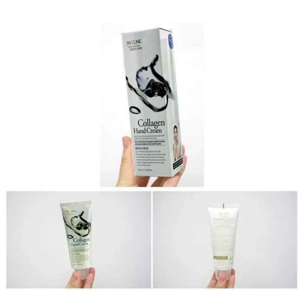 3W Clinic Collagen Hand Cream 100ml - Image 3