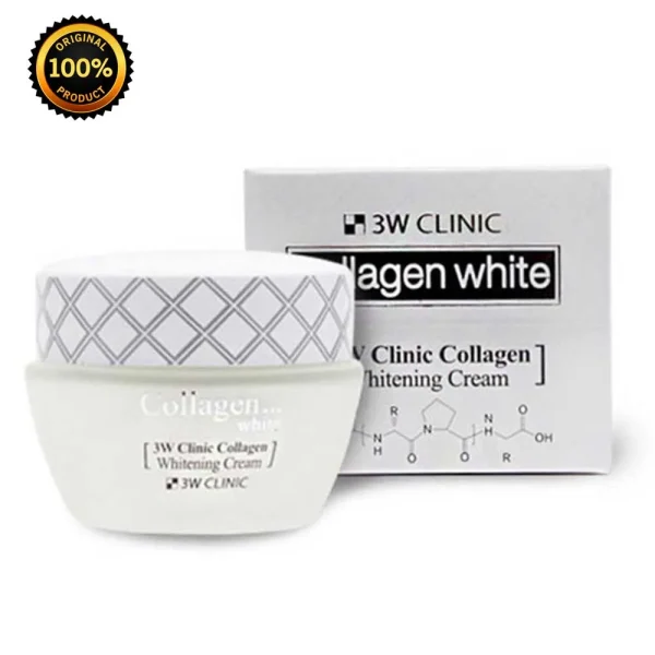 3W Clinic Collagen Whitening Cream 60ml