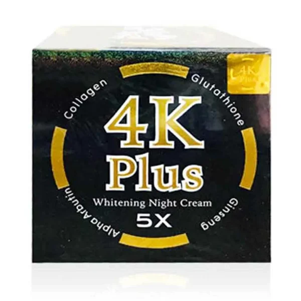 4K Plus 5X Whitening Night Cream 20g