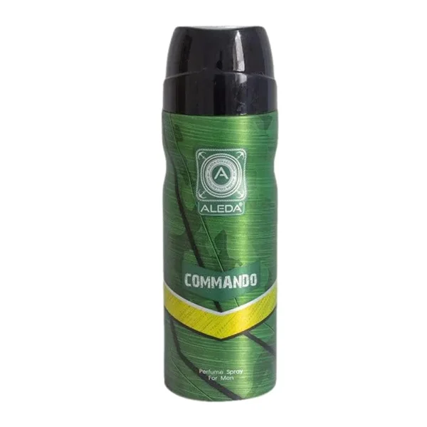 Aleda Commando Deodorant Body Spray for Men 200 ml