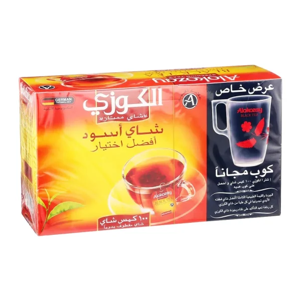 Alokozay Black Tea 100 Tea Bags