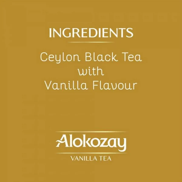 Alokozay Vanilla Tea Bag 25Pcs - Image 3