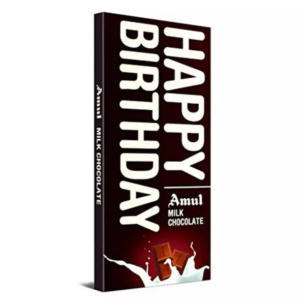 Amul Milk Chocolate Happy Brithday