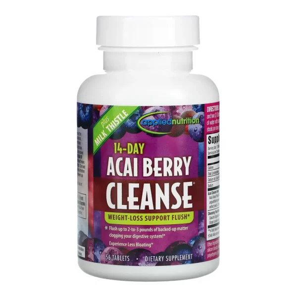 Applied Nutrition 14 Day Acai Berry Cleanse 56 Tablets - Image 2