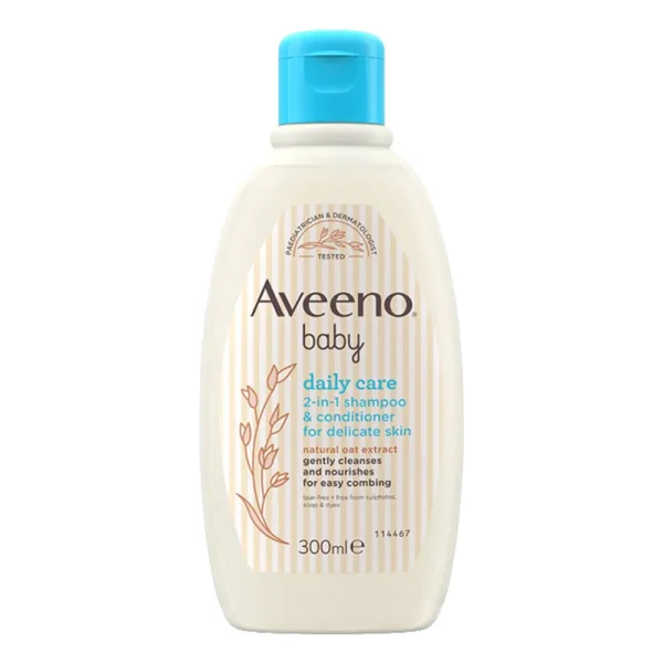 Aveeno Baby Daily Care 2 in 1 Shampoo & Conditioner 300ml