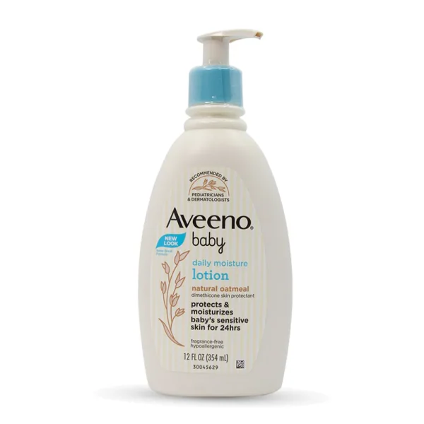 Aveeno Baby Daily Moisture Body Lotion with Natural Oatmeal 354ml