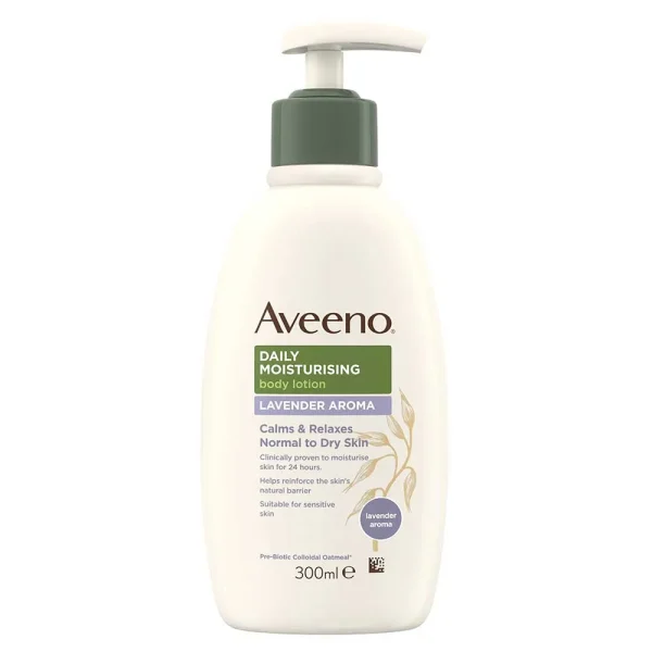 Aveeno Daily Moisturising Body Lotion Lavender Aroma 300ml