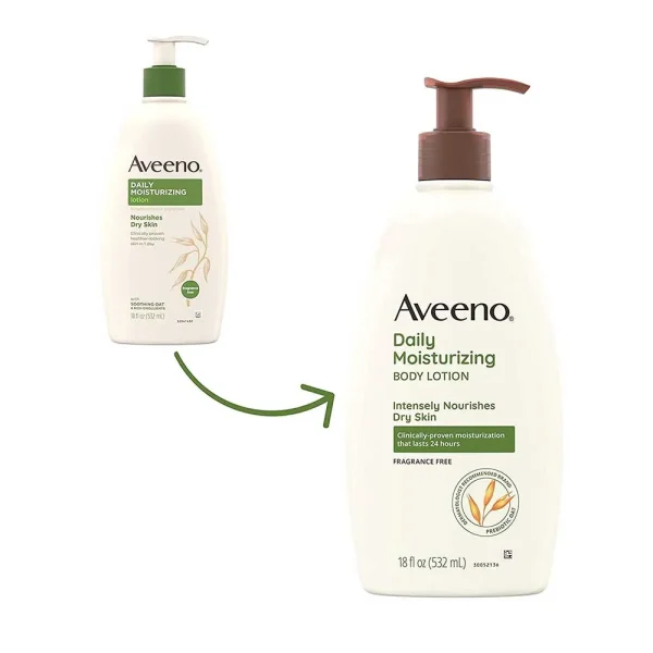 Aveeno Daily Moisturizing Body Lotion with Soothing Oat - Image 3