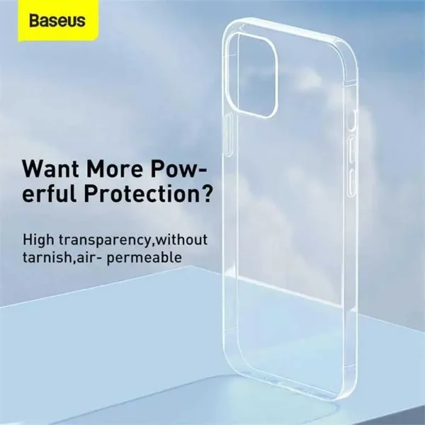 Baseus Simple Clear Cover for iPhone 12/12Pro/12 Pro Max - Image 2