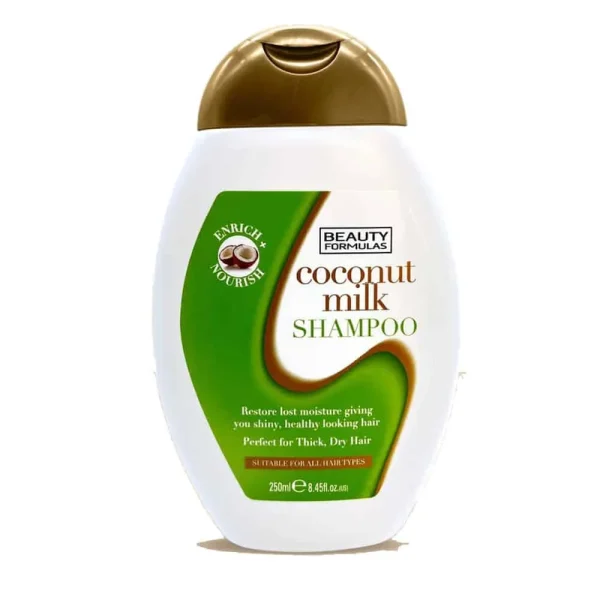 Beauty Formulas Coconut Milk Shampoo 250ml