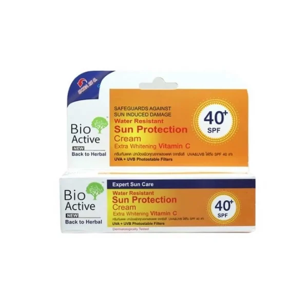 Bio Active Water Resistant Sun Protection Cream SPF40+ 50g