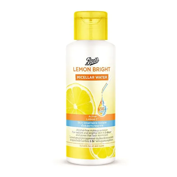 Boots Lemon Bright Micellar Water 100ml