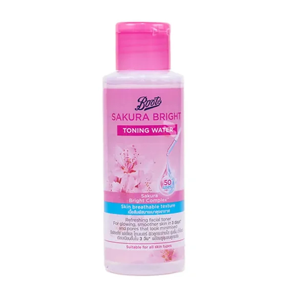 Boots Sakura Bright Toning Water 100ml