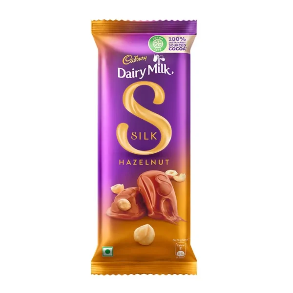 Cadbury Dairy Milk Silk Chocolate Bar Hazelnut 143g