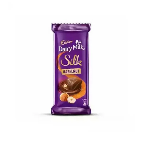 Cadbury Dairy Milk Silk Chocolate Bar Hazelnut  58g