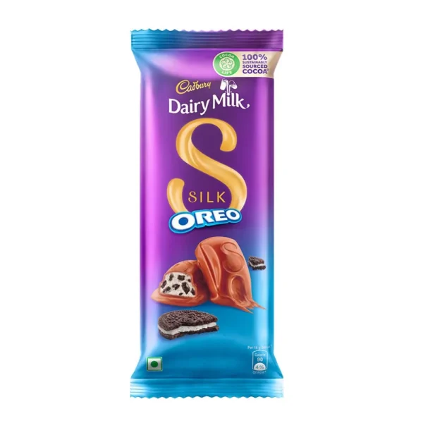 Cadbury Dairy Milk Silk Oreo Chocolate Bar 130g