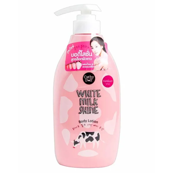 Cathy Doll White Milk Shine Body Lotion 450ml