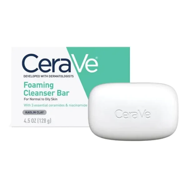 CeraVe Foaming Cleanser Bar for Normal to Oily Skin 236ml