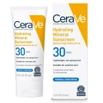 CeraVe Hydrating Mineral Sunscreen SPF 30 Face Lotion