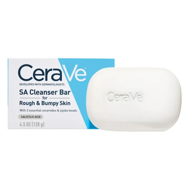 CeraVe SA Cleanser Bar for Rough & Bumpy Skin 128g