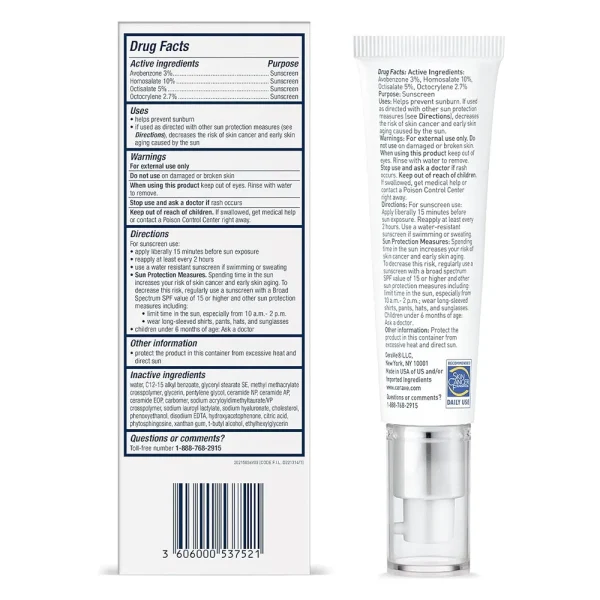 CeraVe SPF 30 Ultra Light Moisturizing Lotion 50ml - Image 2