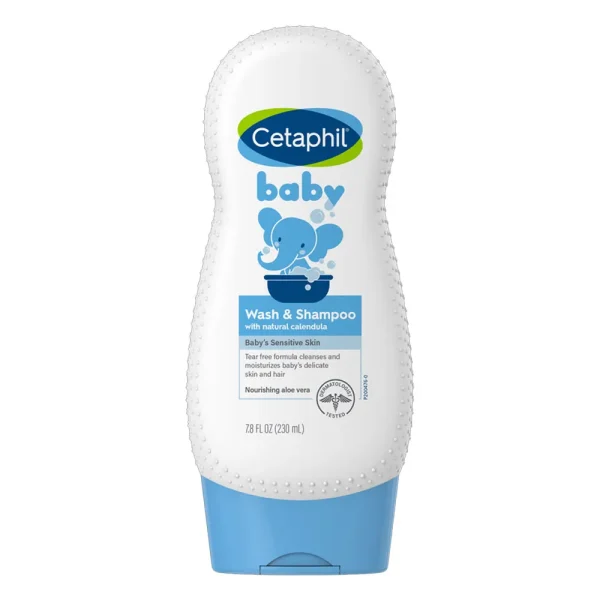 Cetaphil Baby Wash & Shampoo with Natural Calendula 230ml