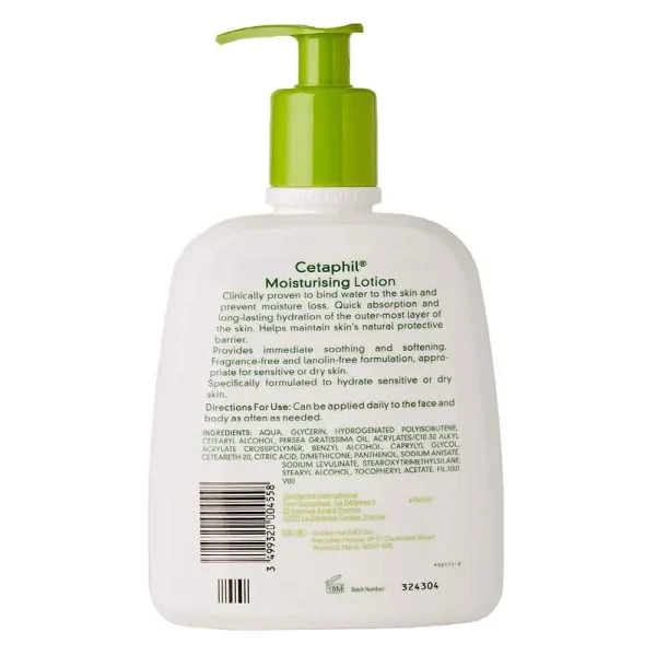 Cetaphil Moisturizing Body Lotion 473ml - Image 2