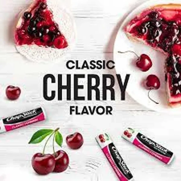 ChapStick Classic Cherry Flavor Skin Protectant Lip Balm - Image 2