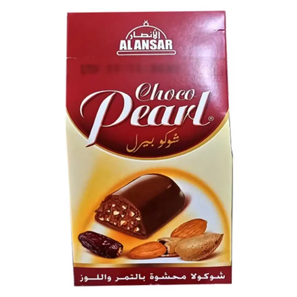 Choco Pearl Chocolate with Dates Filled Almonds 200g