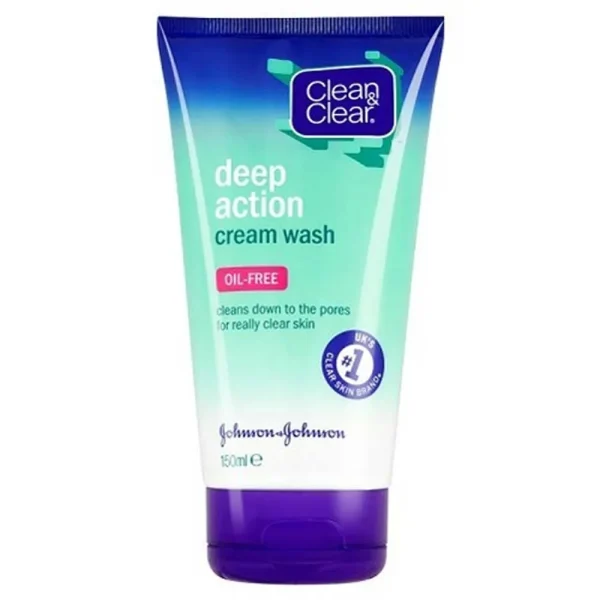 Clean & Clear Deep Action Cream Wash 150ml