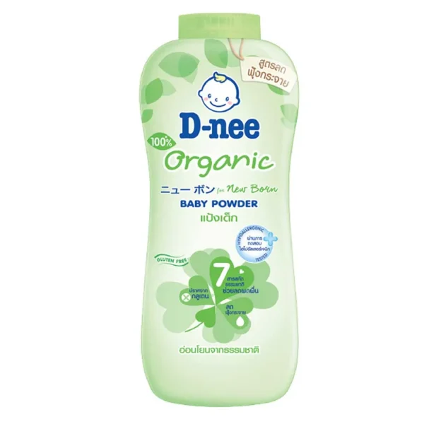 D-Nee Organic Natural Baby Powder for Newborn 180ml