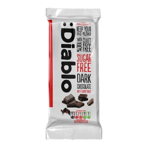 Diablo Sugar Free Dark Chocolate with Sweetener 85g