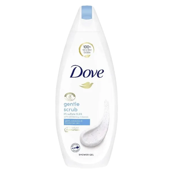 Dove Gentle Scrub Shower Gel 500ml