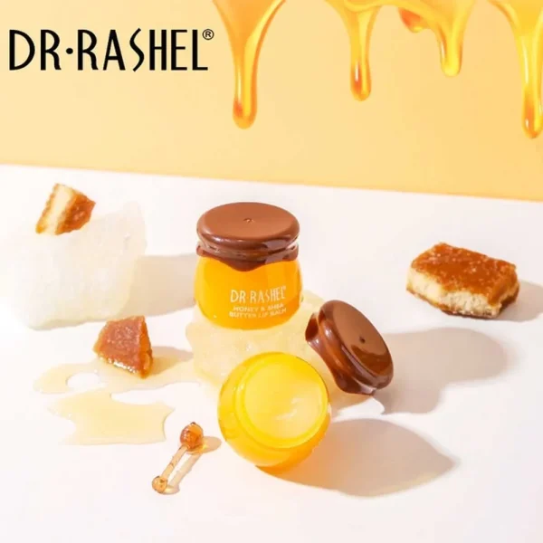 Dr Rashel Honey and Shea Butter Lip Balm 8g - Image 3