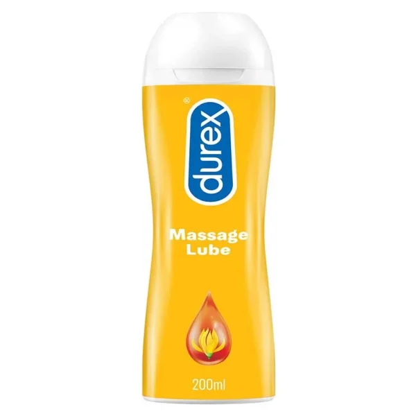 Durex Massage Lube 2-in-1 Sensual Lube Gel Water Based with Ylang Ylang 200ml