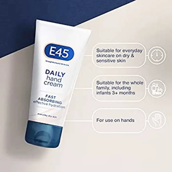 E45 Daily Hand Cream 50ml - Image 2