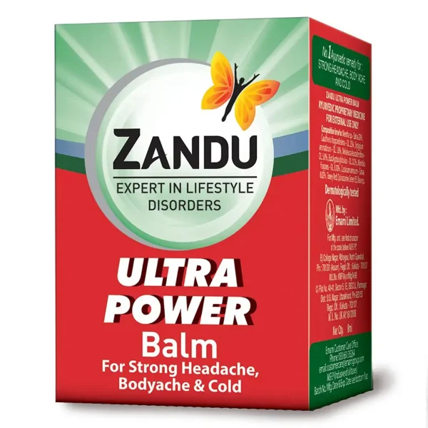 Emami Zandu Ultra Power Balm 8ml