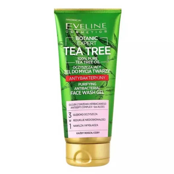 Eveline Botanic Expert Tea Tree Antibacterial Face Wash Gel 175ml