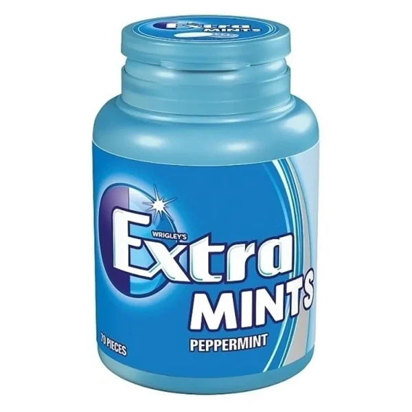 Wrigley's Extra Mints Sugarfree Peppermint Chewing Gum 70pcs