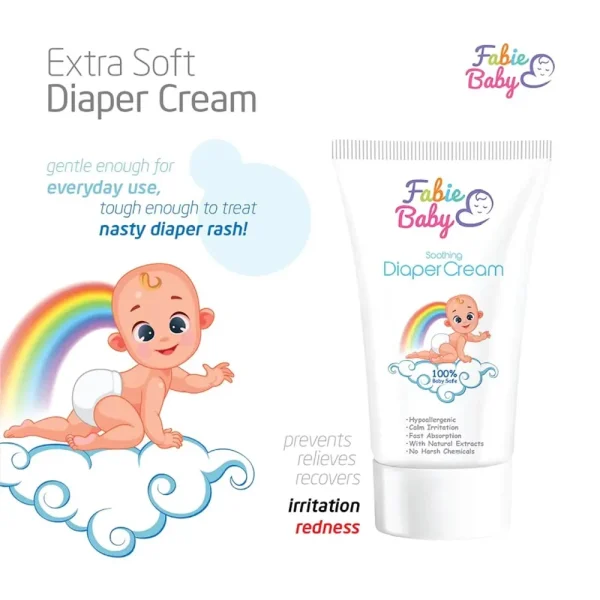 Fabie Baby Soothing Diaper Cream 100ml - Image 2