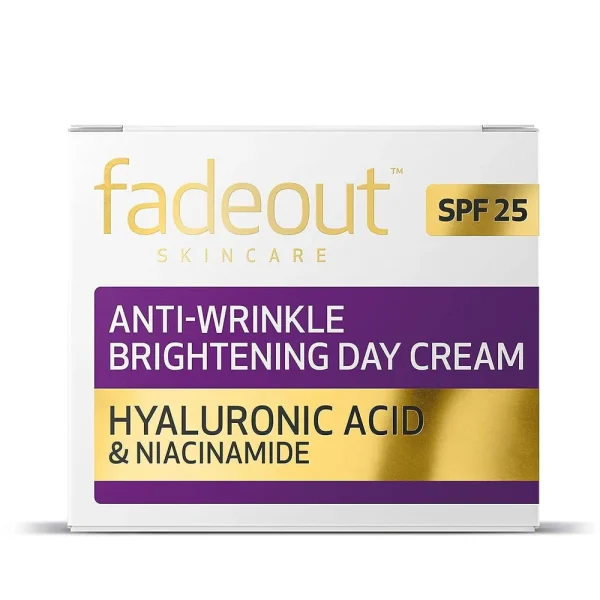 Fadeout Skincare SPF25 Anti Wrinkle Brightening Day Cream 50ml