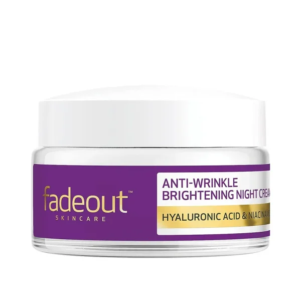 Fadeout Skincare Anti Wrinkle Brightening Night Cream 50ml - Image 2