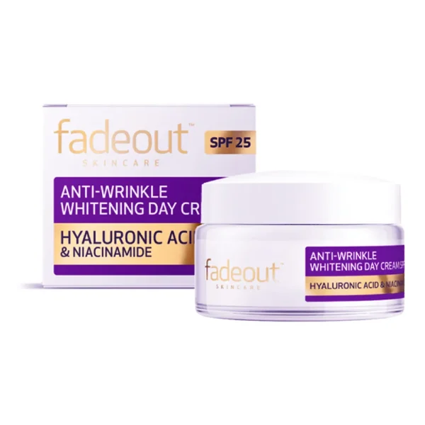 Fadeout Skincare SPF25 Anti Wrinkle Whitening Day Cream 50ml