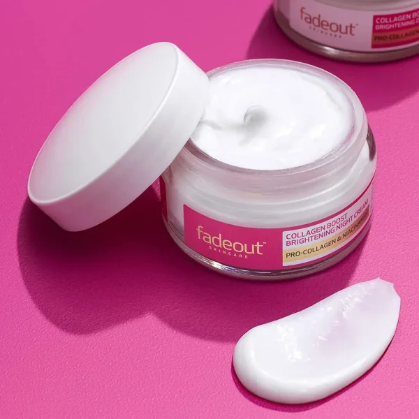 Fadeout Skincare Collagen Boost Brightening Night Cream 50ml - Image 2