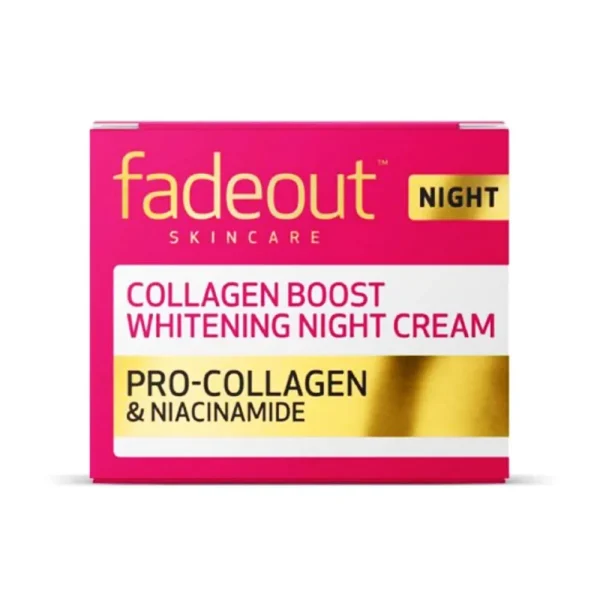 Fadeout Skincare Collagen Boost Whitening Night Cream 50ml