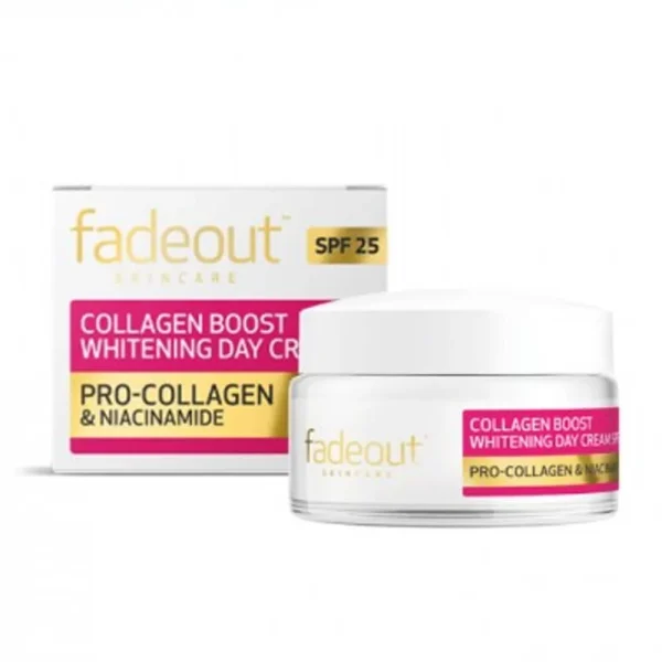 Fadeout Skincare SPF25 Collagen Boost Whitening Day Cream 50ml