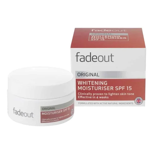 Fadeout Original Whitening Moisturiser SPF15 50ml