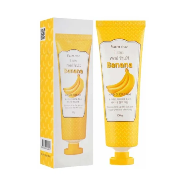 Farm Stay I Am Real Fruit Banana Hand Cream 100ml - Image 2