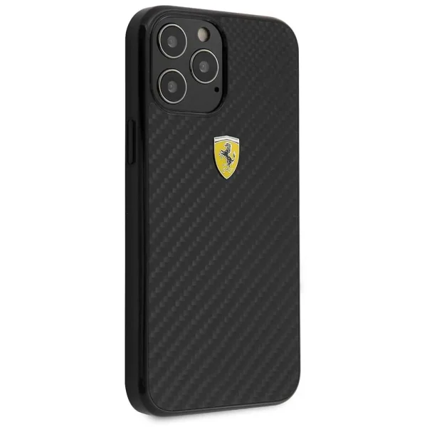 Ferrari 3D Carbon Fibre Case for iPhone 12 Series - Image 2